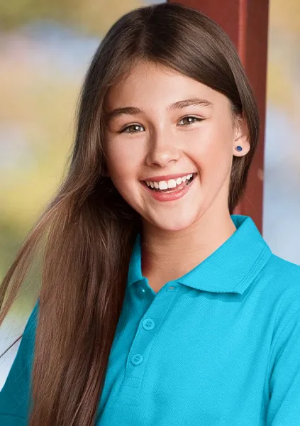 Poloshirt voor kinderen - 3-knoops sluiting