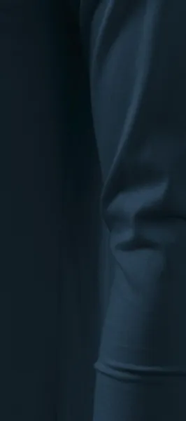 Poloshirt met lange mouwen voor heren - Gesneden met zijnaden