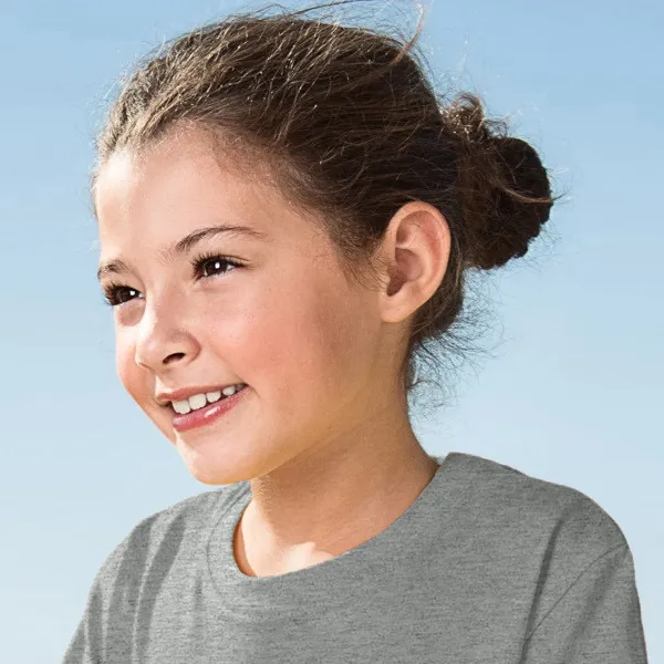 Lichtgewicht T-shirt voor kinderen - Klassieke ronde halslijn