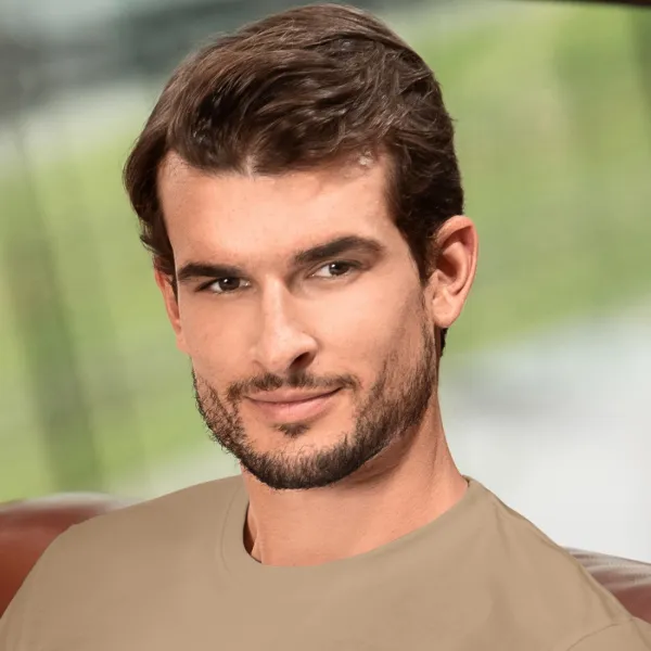 Uniseks T-shirt met een hoger gewicht - Klassieke ronde halslijn